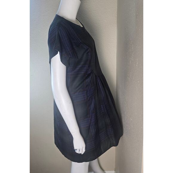 Hatch Stella Plaid Short Sleeve Maternity Dress - Picture 6 of 8